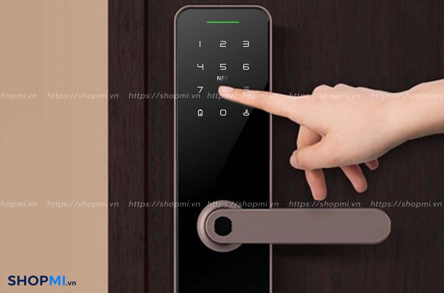 4 bước cơ bản đổi mật khẩu kh&oacute;a cửa điện tử