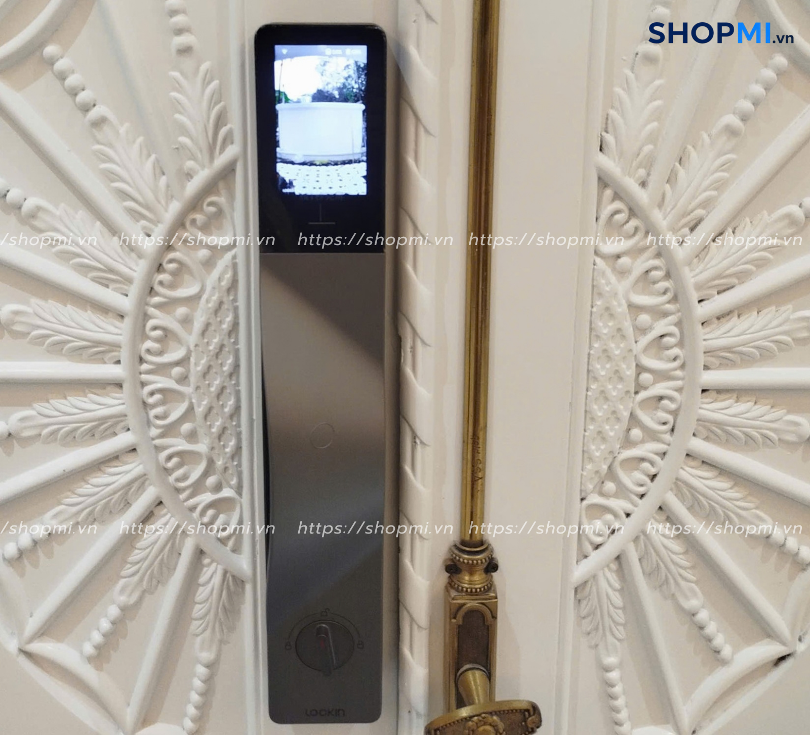 Kh&oacute;a cửa nhận diện khu&ocirc;n mặt cao cấp Lockin V5 Max