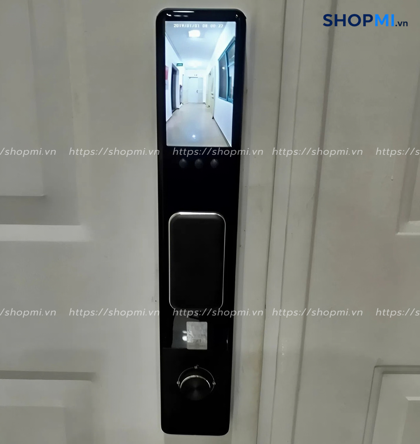 Kh&oacute;a cửa th&ocirc;ng minh c&oacute; camera Ynsur M1