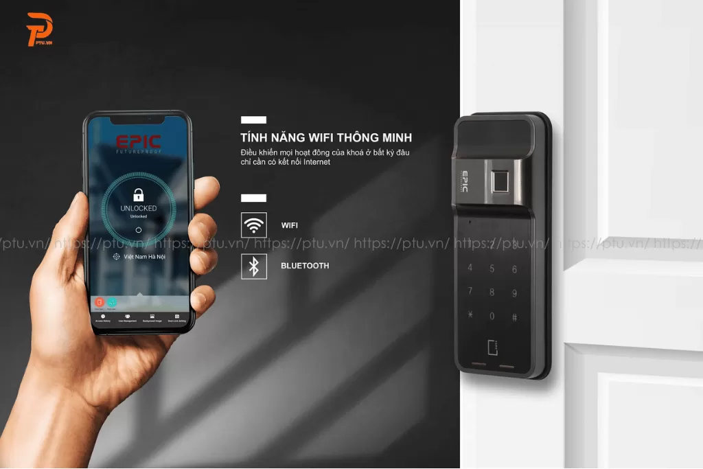khóa cửa điện tử