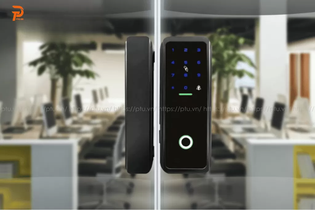 Khóa cửa vân tay cho cửa kính