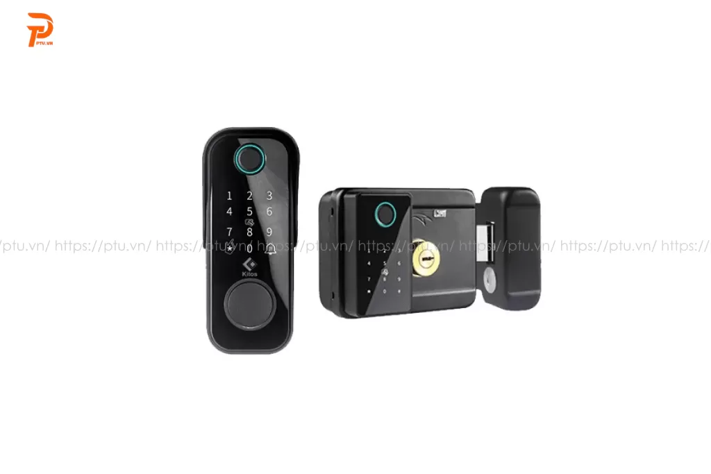 khóa vân tay cửa cổng