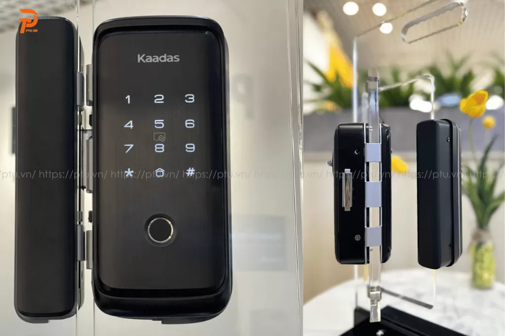 khóa vân tay cửa kính