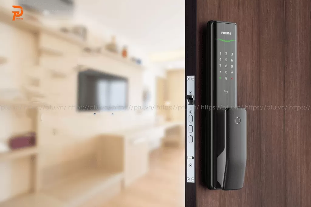 khóa vân tay cửa kính