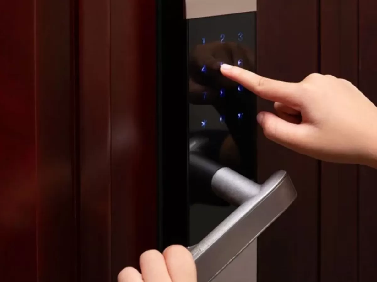 cách đổi mật khẩu khóa cửa điện tử