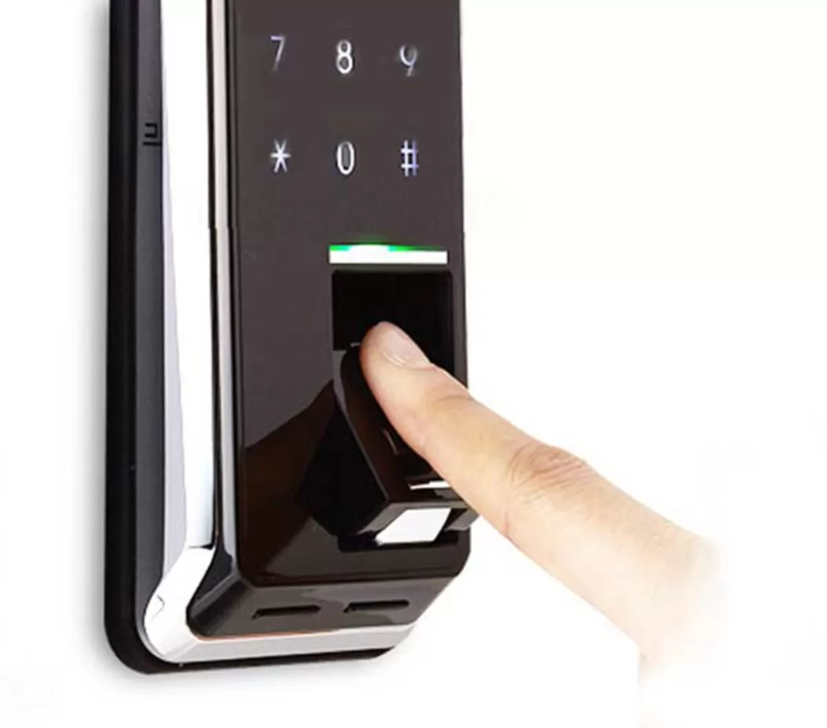 cách xóa vân tay trên khóa cửa