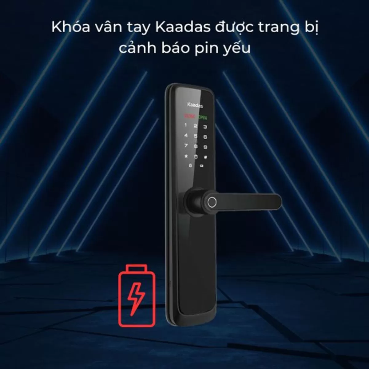 pin khóa cửa thông minh