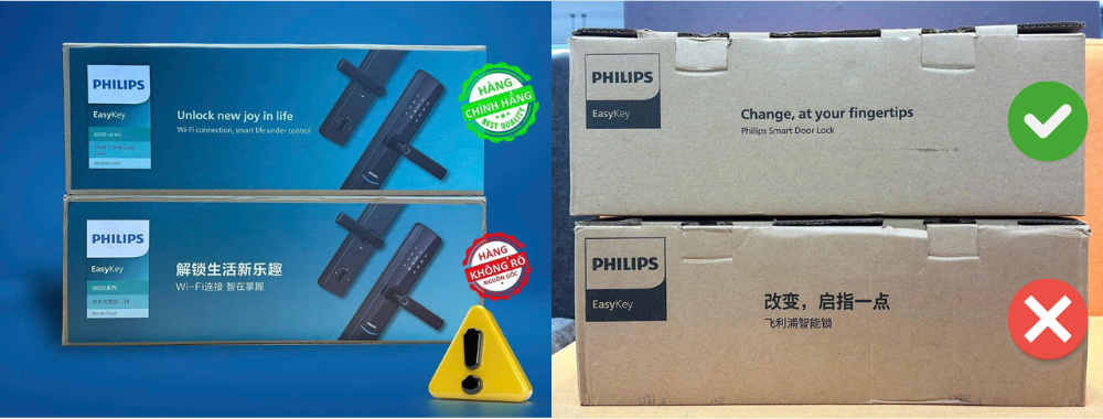 Hướng dẫn cài đặt khóa cửa thông minh Philips