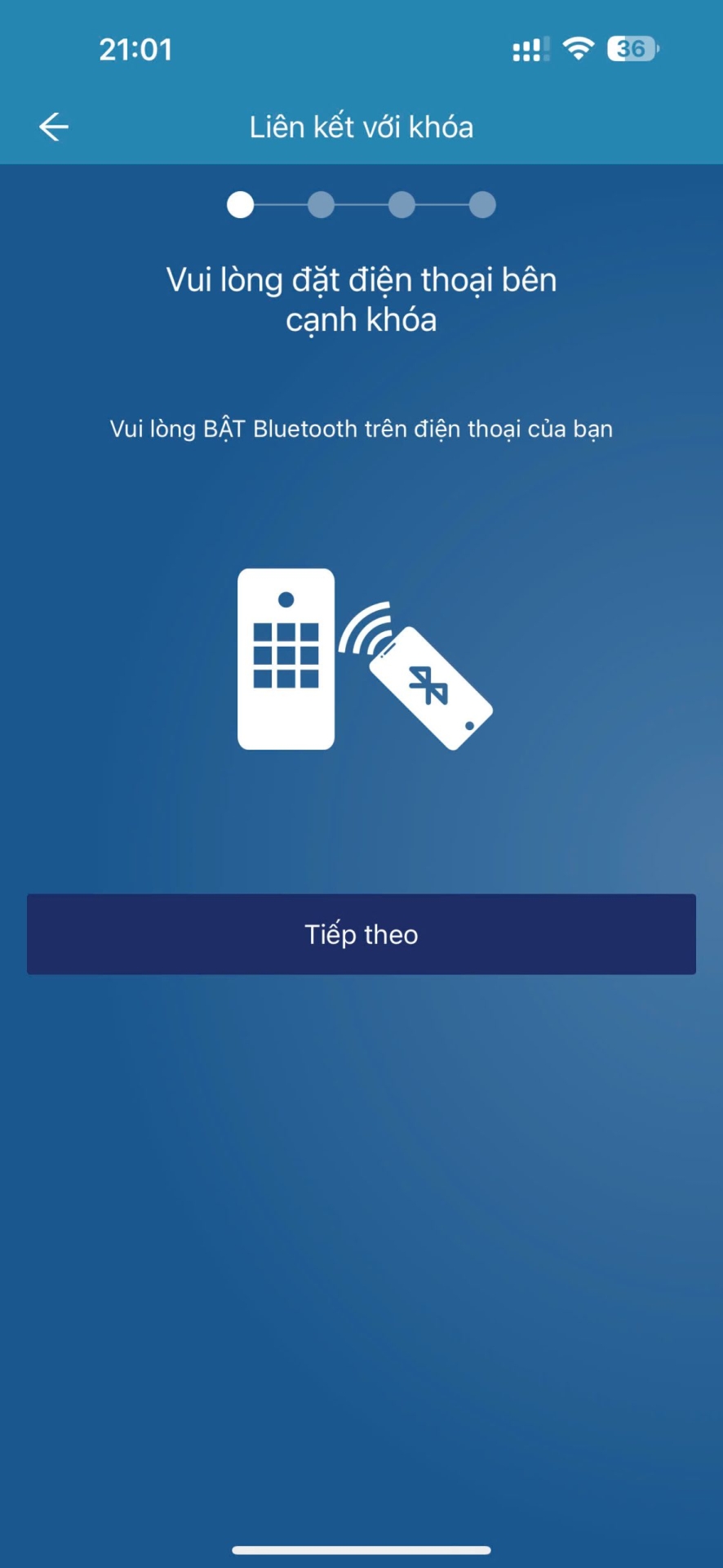 Hướng dẫn kết nối khóa cửa Philips với ứng dụng Philips EasyKey