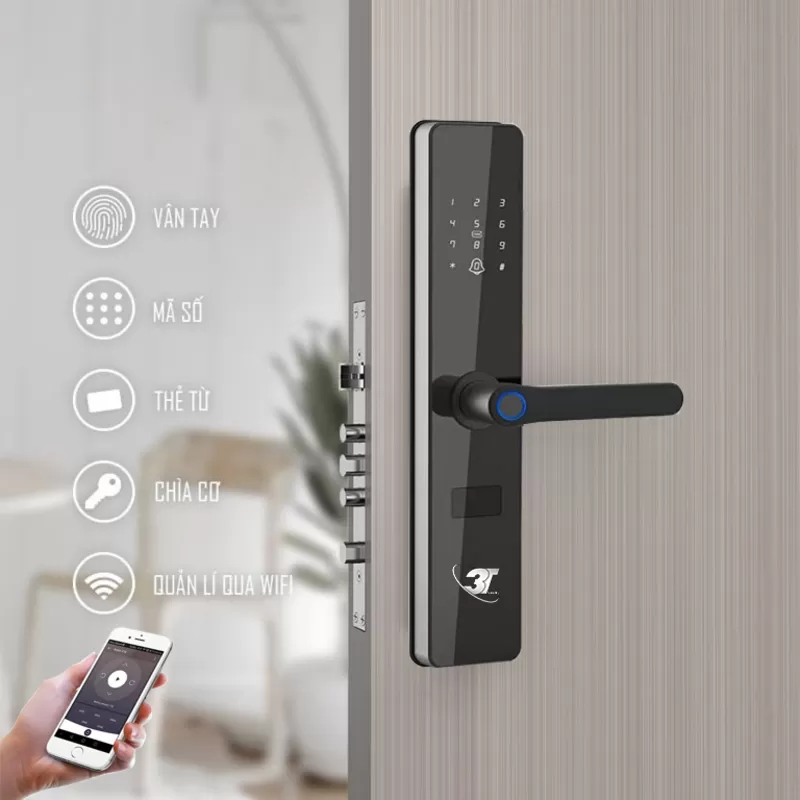 khóa cửa vân tay nhà trọ