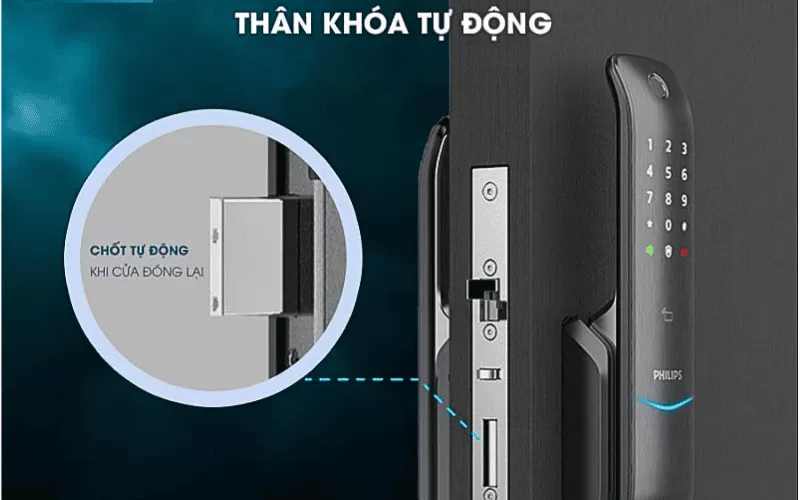 khóa vân tay philip