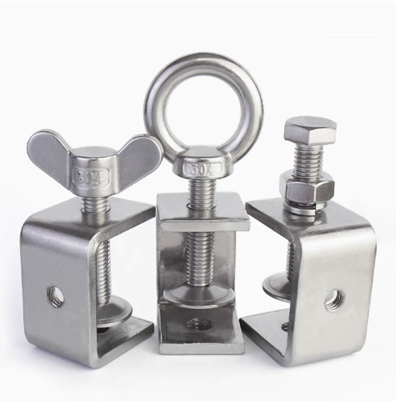 khóa cửa kính cường lực không cần khoan