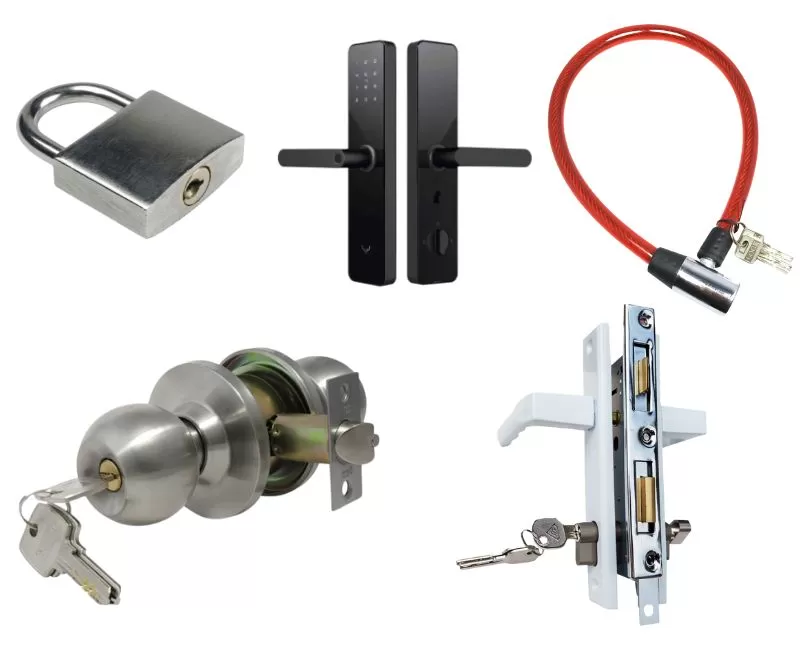 Tổng hợp 13 các loại khóa cửa thông dụng nhất hiện nay