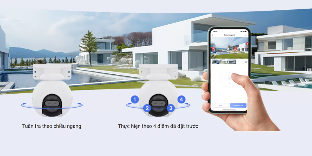 Camera Ống Kính Kép Ezviz H80X (8MP)