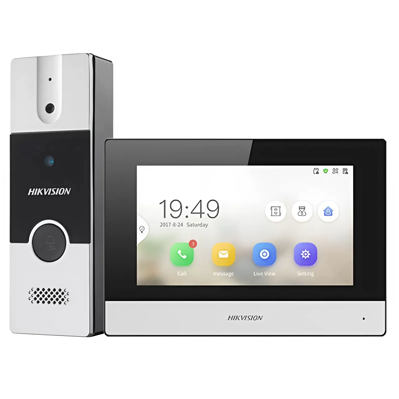 Bộ Chuông Cửa Màn Hình IP HIKVISION SH-KIS6213-WTDE
