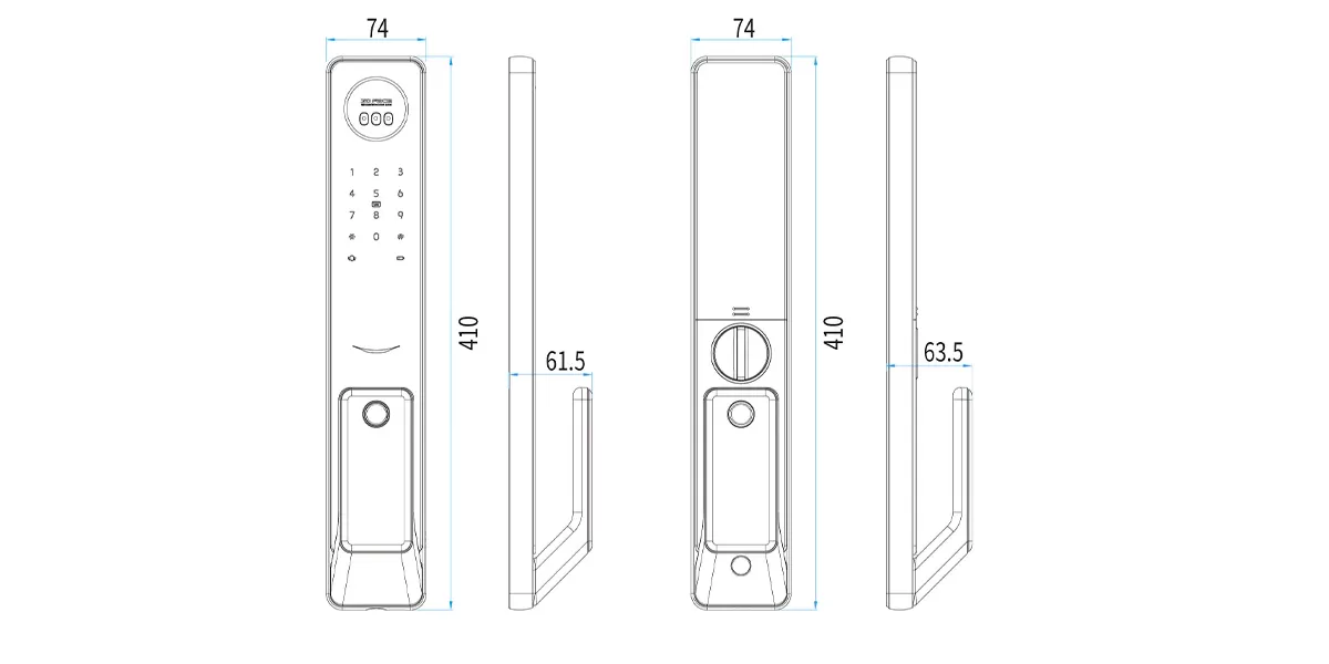 Khóa Nhận Diện Khuôn Mặt Locstar LS-T100A