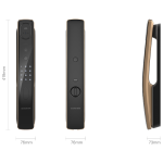 Khóa cửa nhận diện khuôn mặt Lockin S50F