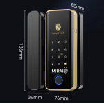 Khóa vân tay cửa kính Mirai MR-K02 | Chính hãng, giá tốt