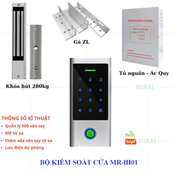 Khóa Vân Tay Cho Cửa Sắt Mirai MR-LH01