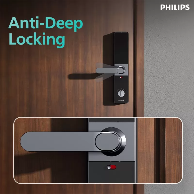 Khóa cửa vân tay Philips DDL610-5HBS Wifi