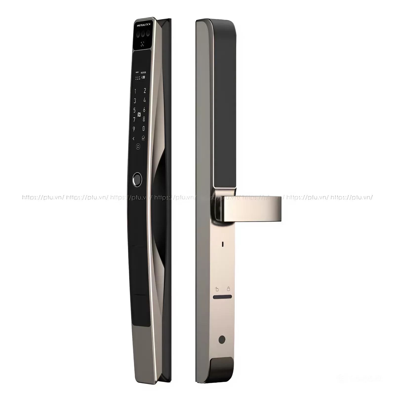 Khóa Cửa Nhôm Nhận Diện Khuôn Mặt TTLock KPT N01 Pro