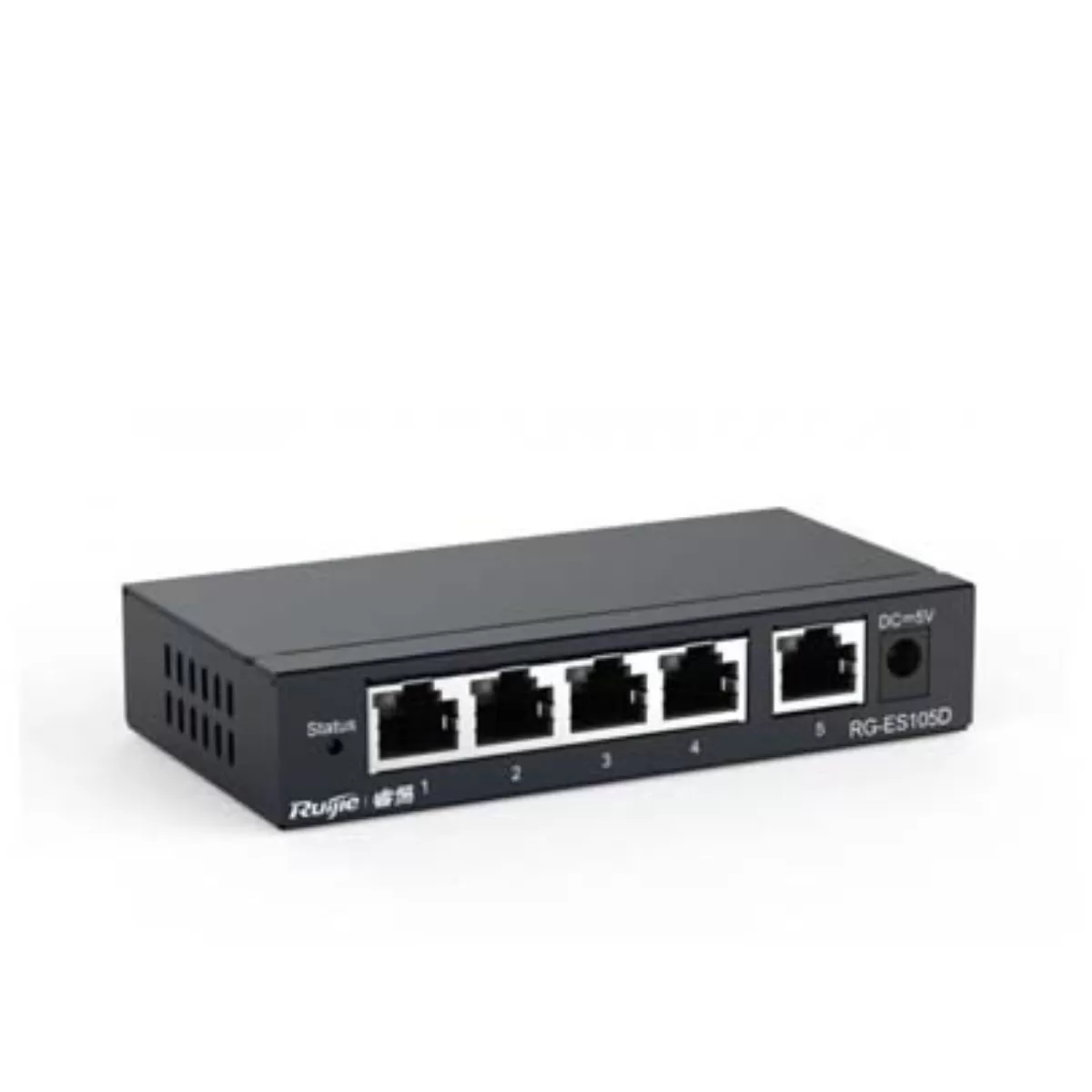 Thiết bị chuyển mạch Mbps 5 cổng 10/100 không được quản lý dạng để bàn RG-ES105D
