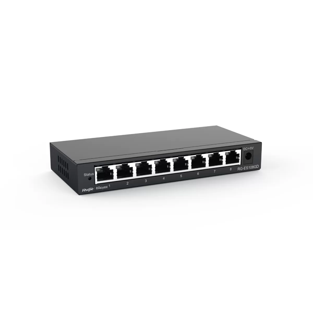 Thiết bị chuyển mạch Mbps 8 cổng 10/100/1000 không được quản lý RG-ES108GD