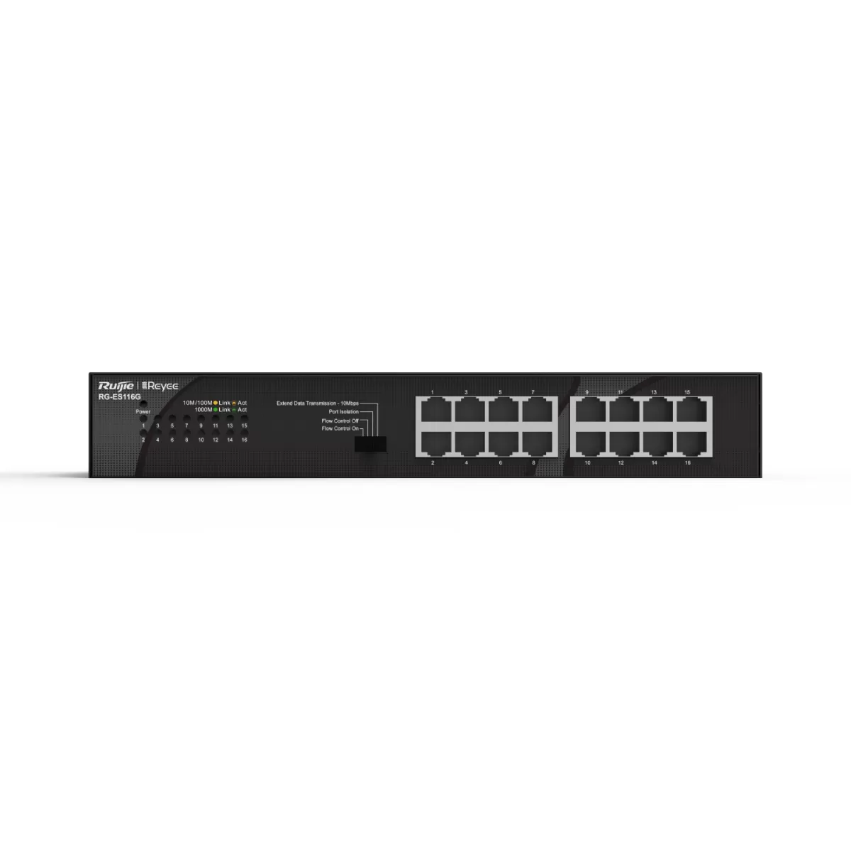 Thiết bị chuyển mạch Mbps 16 cổng 10/100/1000 không PoE RG-ES116G