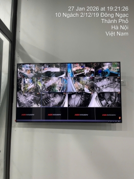 27/01/2026 PTU Lắp Đặt 12 Camera giám sát Tại Đông Ngạc